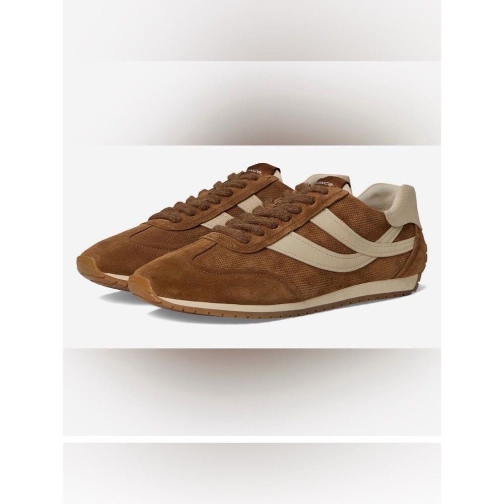 Vince Oasis Lace Up Sneakers in Elmwood/Milk